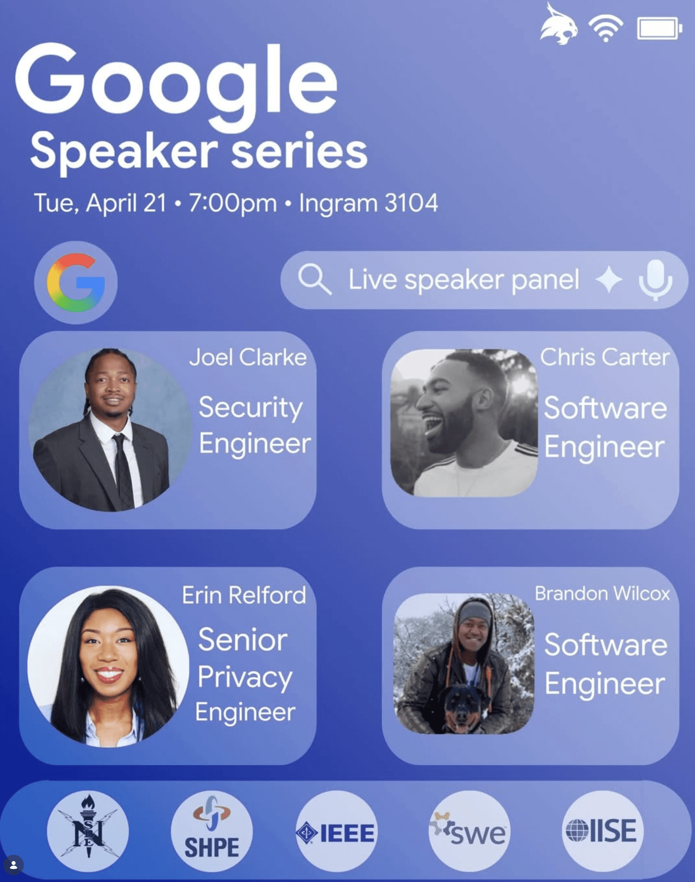 Google Speaker Series