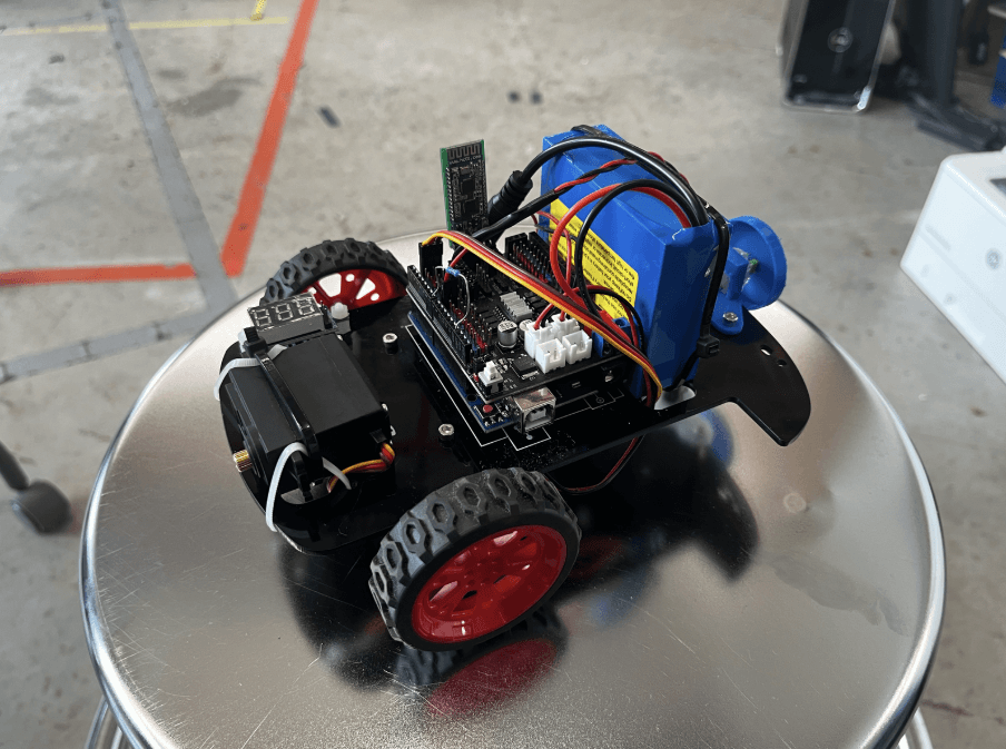 RAS Spring 2025 Sumobot Robot Photo