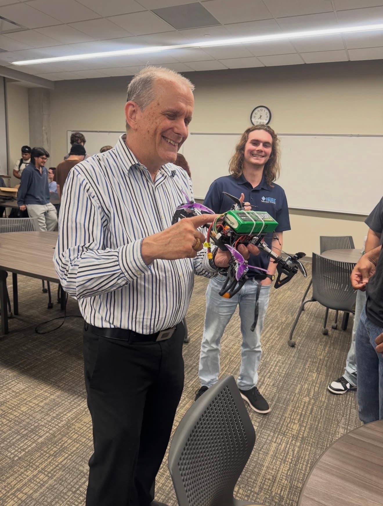 RAS Mr Welker Holding Robot Photo